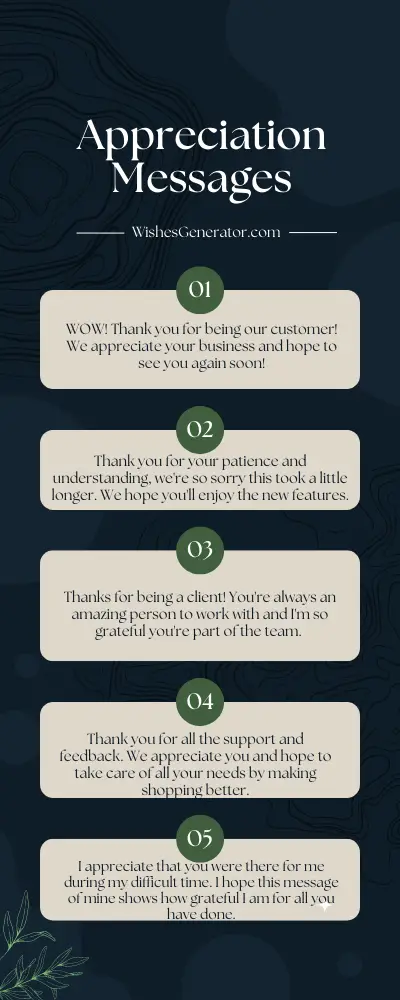 76 Appreciation Messages To Show Gratitude